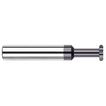 Harvey Tool 3/8 in. dia. x 0.0075 in. Radius x 0.5630 in. Neck Carbide Full Radius Keyseat Cutter, 6 Flute 43303-C3